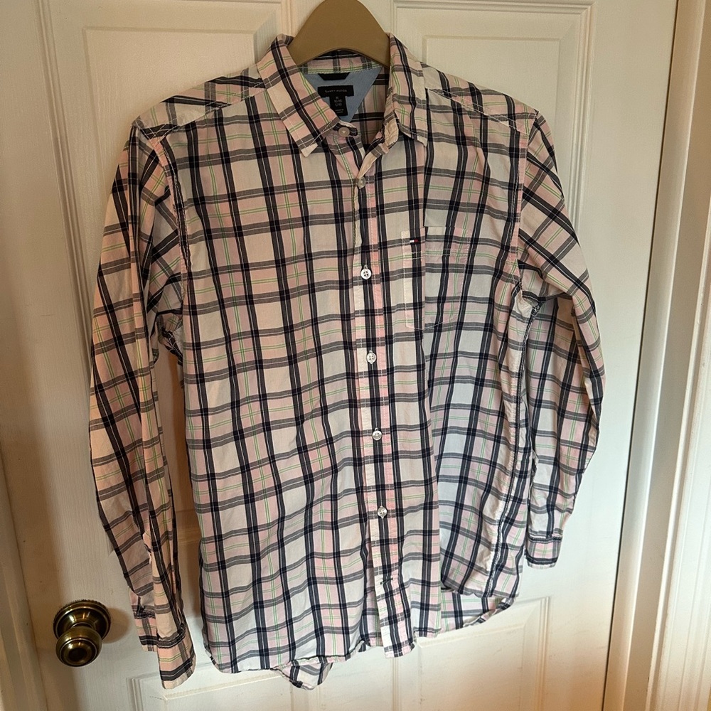 Tommy Hilfiger Men's Plaid Shirt - Multicolor